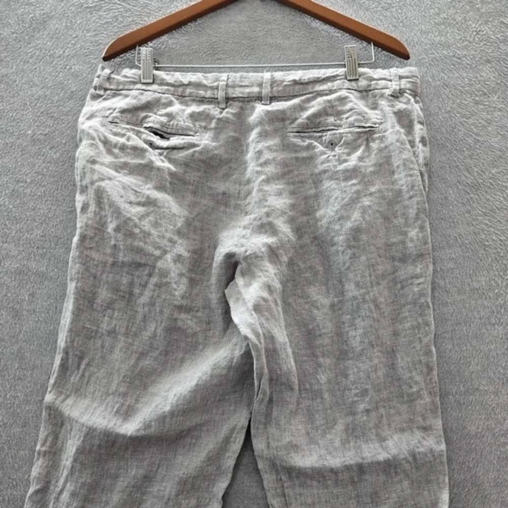 Club‎ Room Men Pants 34W 32L Gray Dress Pants Button 31